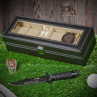 Engraved Watch Box | Wayfair